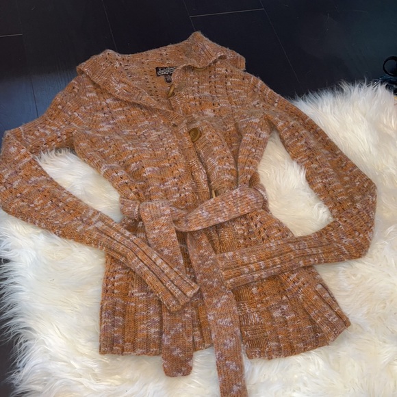 Lucky Brand Wooden Button Cardigan - Picture 3 of 10